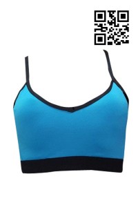 SKTF003 Online Order Camisole Order Sports Vest Female sports bra Running sports bra Design Yoga Sports Vest Sweater Manufacturer Sports Vest Price back view